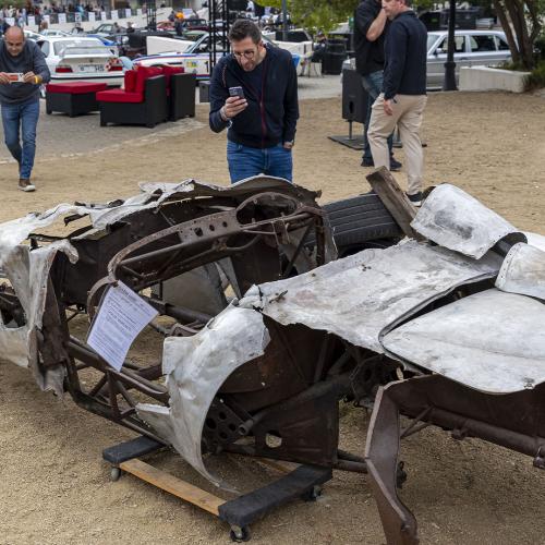 This Burnt Out Shell Of An Old Ferrari Has Sold For Almost $2 Million