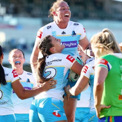 Titans seal finals spot, Cronulla post record NRLW win
