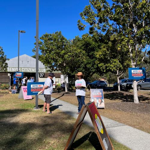 VOICE REFERENDUM: Voting underway as Aussies head to the polls