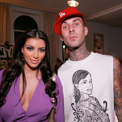 Travis Barker Has Shut Down Rumours Of Being In Love With Kim Kardashian!