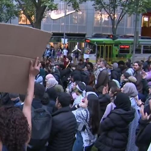 No arrests as hundreds gather for pro-Palestine rally in Brisbane