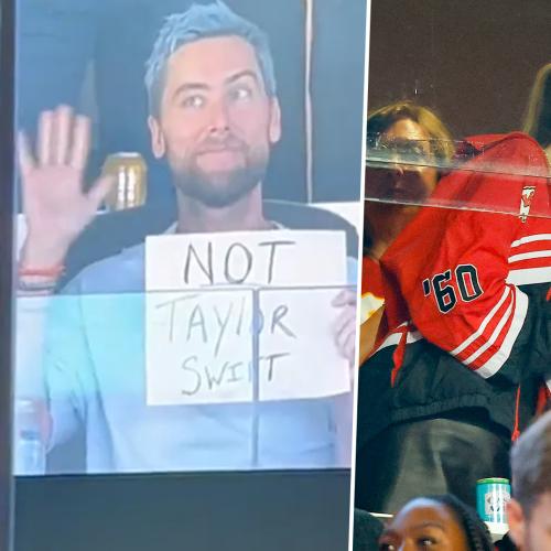 Singer And Good Sport Lance Bass Trolls The NFL And Swifties