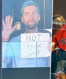 Singer And Good Sport Lance Bass Trolls The NFL And Swifties