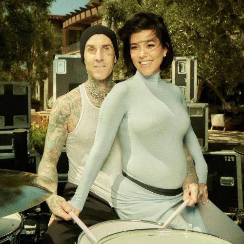 Travis Barker Reveals The Name Of His Son With Kourtney Kardashian!