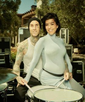 Travis Barker Reveals The Name Of His Son With Kourtney Kardashian!