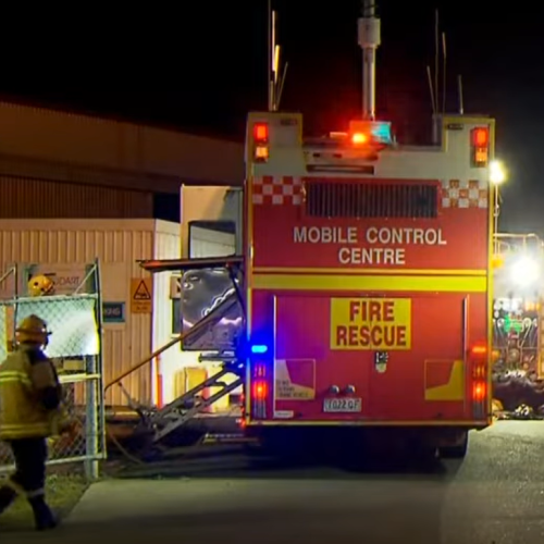 Man charged over blaze at northern Gold Coast factory