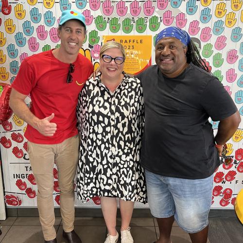 Moyra and Big Trev Help Out McHappy Day