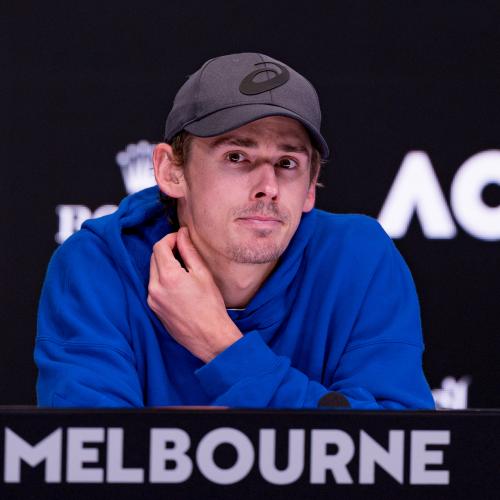 "Absolutely devastated" Alex De Minaur bows out of Aus Open