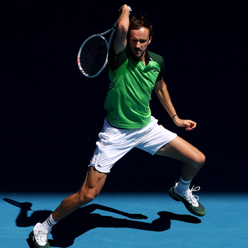 People Have Spotted A Hilarious Optical Illusion From Daniil Medvedev's Australian Open Outfit