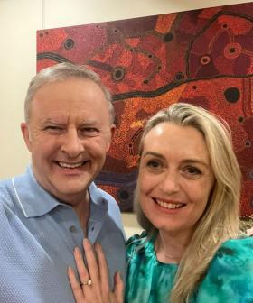 "She said yes!" Anthony Albanese pops the question to long-time love