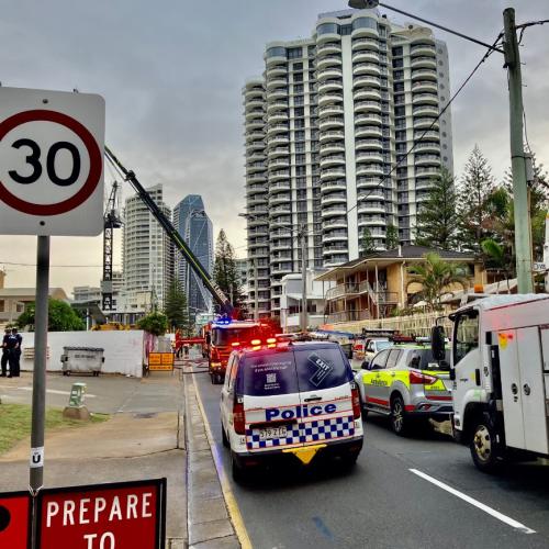 Police probe 'suspicious' Surfers Paradise unit blaze