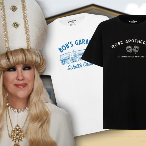 Grey Lines' New 'Schitt's Creek' Merch Is "Simply The Best"!