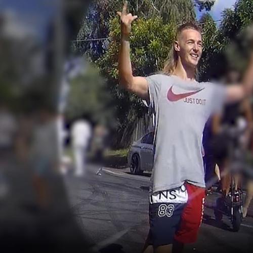 VIDEO: Police hunt trio after 'out of control' Logan hooning event