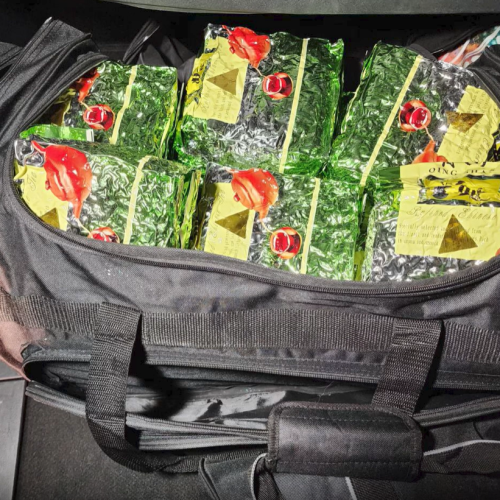 WATCH: Stash of drugs worth $4.7 million allegedly found in car at Mudgeeraba