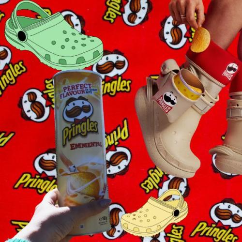 Pringles And Crocs Collab Brings Food And Fashion to Life With Holster Accessory