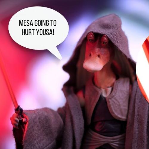 Enter “Darth Jar Jar” as Star Wars Rebuilds