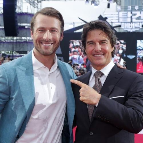 Tom Cruise Pranks Glen Powell While Flying A Helicopter