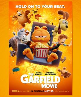 Win a family pass to our 1029 Hot Tomato preview screening of The Garfield Movie!
