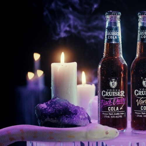 Vodka Cruiser Introduce Dark New Flavour Range And Invite You To 'Hex Your Ex'!