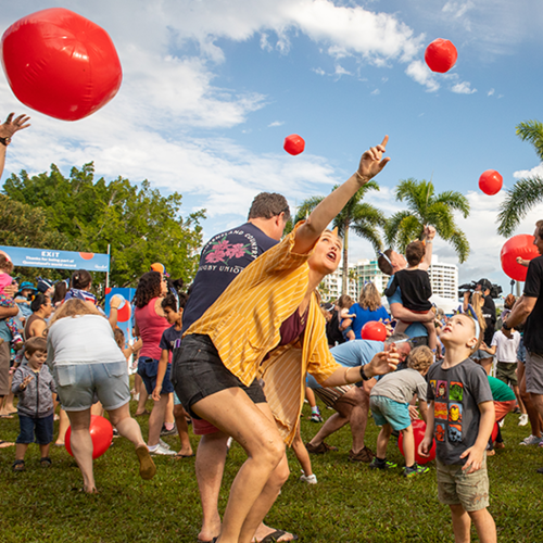 Hundreds of Bluey Fans Set Record for Largest Game of Keepy Uppy