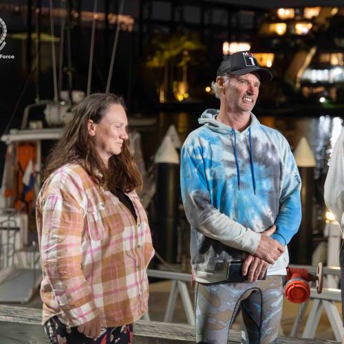 Gold Coast sailors back on dry land after dramatic rescue off NSW