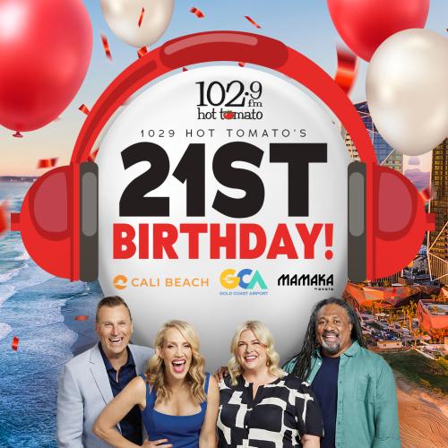 VIDEO: 1029 Hot Tomato's 21st Birthday!