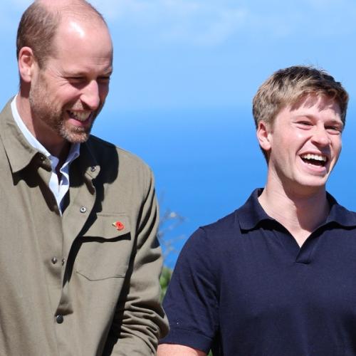 Prince William and “Aussie Prince’ Robert Irwin, Share Heartfelt Visit to Cape Town