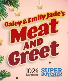 VIDEO: Galey and Emily Jade's Super Butcher Meat & Greet