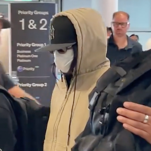 Billie Eilish Spotted Walking Undercover Through Melbourne Airport