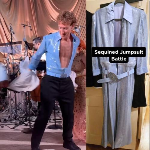 Sequinned Jumpsuit Battle: Zuckerberg vs Boone