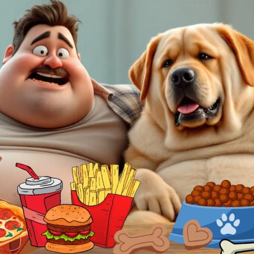 Labradors and Humans: Partners in Overeating