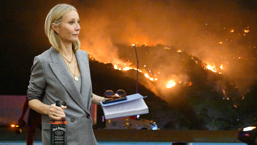 Gwyneth Paltrow Was On The Booze Through All Of The LA Fires