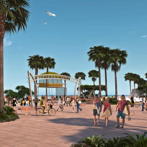Council to trial pedestrian-only zone on busy Surfers strip