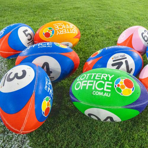 VIDEO: Galey and Emily Jade take on The Lottery Office High Ball Challenge!