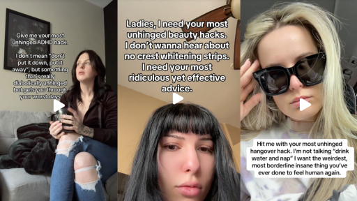The Unhinged TikTok Trend Giving Us Solutions For Life’s Dilemmas