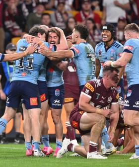 NSW Blues run riot over Queensland in State of Origin series opener