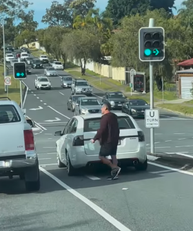 Drivers trade blows in wild road rage incident on Gold Coast