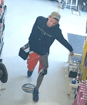 WATCH: Police hunt man after truck stolen from Gold Coast property