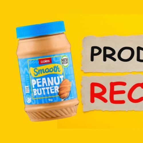 Coles Issues Recall of Smooth and Crunchy Peanut Butter Due to Contamination