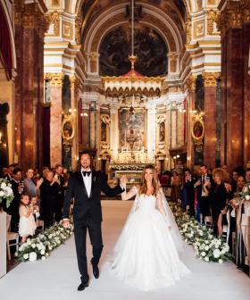 Photos Of Delta Goodrem And Mathew Copley’s ‘Fairytale’ Wedding Revealed