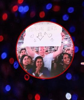 Chris Martin Plays Cupid at Wembley