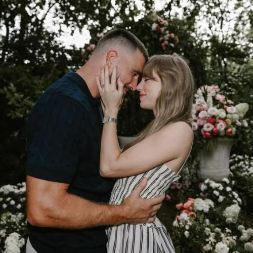 Taylor Swift announces engagement to Travis Kelce