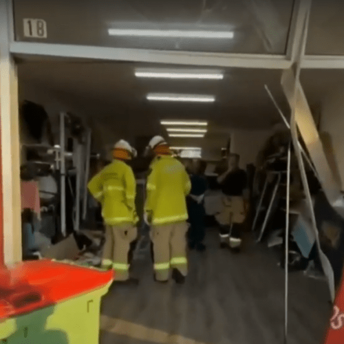 Car ploughs into Gold Coast shopfront