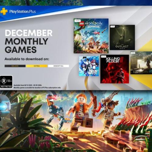 LEGO Horizon Leads the December PlayStation Plus Lineup