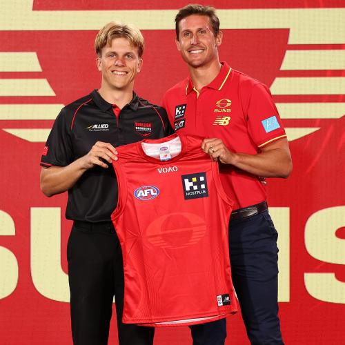 Gold Coast Suns secure four Academy stars at AFL draft