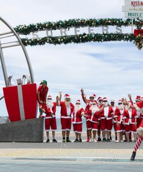 VIDEO: Galey and Emily Jade's Santa Bus