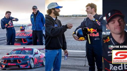 Max Verstappen Reunites With Daniel Ricciardo And Teases Bathurst Drive