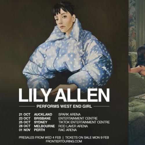 Lily Allen is Back: The ‘West End Girl’ is Bringing Her Biggest Tour Ever Down Under