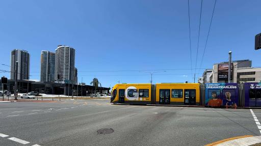 Drama in Southport after tram and car collide