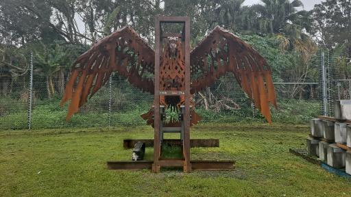 Kirra’s famous “Rusty Chook” ready to be returned to its rightful home
